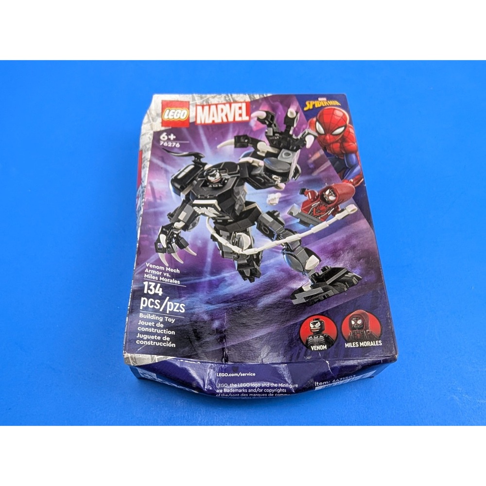 LEGO Marvel 76276 Venom Mech Armor Vs. Miles Morales - NEW